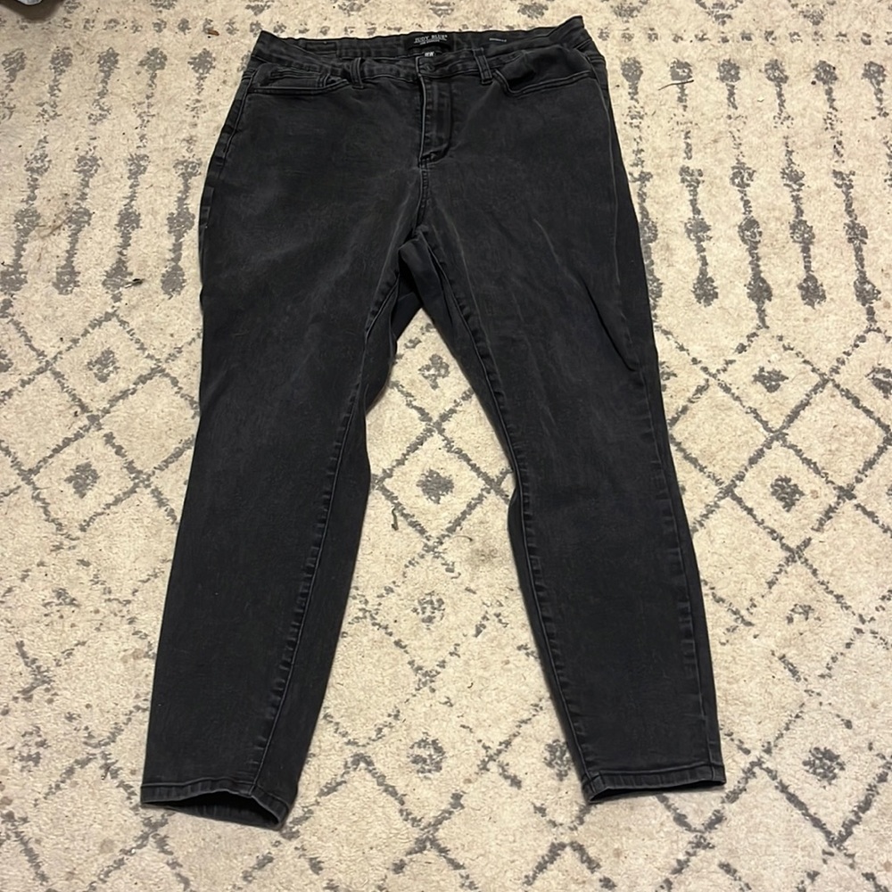 Black Judy blue jeans